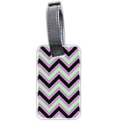 Zigzag pattern Luggage Tags (Two Sides)