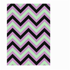 Zigzag pattern Large Garden Flag (Two Sides)