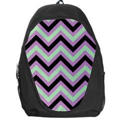 Zigzag pattern Backpack Bag