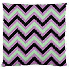 Zigzag pattern Standard Flano Cushion Case (Two Sides)