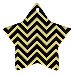 Zigzag Pattern Star Ornament (two Sides) by Valentinaart