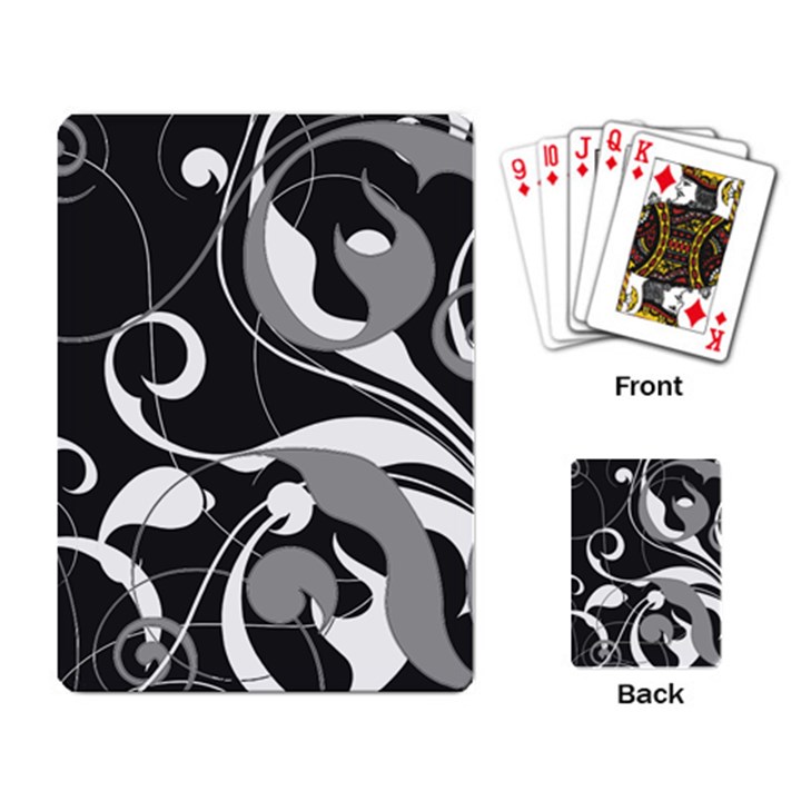 Floral pattern Playing Card