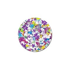 Lilac Lillys Golf Ball Marker (4 Pack)