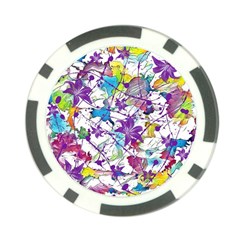 Lilac Lillys Poker Chip Card Guard