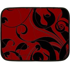 Floral pattern Double Sided Fleece Blanket (Mini) 