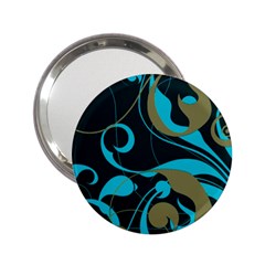 Floral Pattern 2 25  Handbag Mirrors by Valentinaart