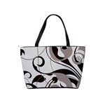 Floral pattern Shoulder Handbags Back