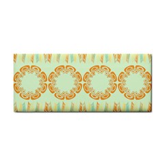 Ethnic Orange Pattern Cosmetic Storage Cases by linceazul