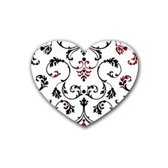 Ornament  Heart Coaster (4 Pack) 