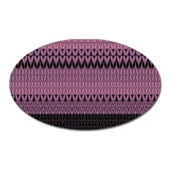 Pattern Oval Magnet by Valentinaart