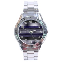 Pattern Stainless Steel Analogue Watch by Valentinaart