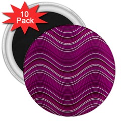 Abstraction 3  Magnets (10 Pack)  by Valentinaart