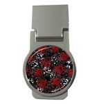 Abstraction Money Clips (Round)  Front