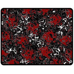 Abstraction Double Sided Fleece Blanket (Medium) 