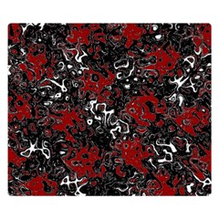 Abstraction Double Sided Flano Blanket (Small) 