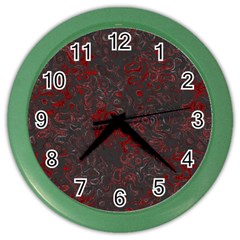 Abstraction Color Wall Clocks by Valentinaart
