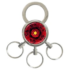 The Sun Is The Center 3-ring Key Chains by linceazul