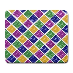 African Illutrations Plaid Color Rainbow Blue Green Yellow Purple White Line Chevron Wave Polkadot Large Mousepads by Mariart