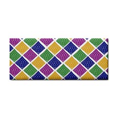 African Illutrations Plaid Color Rainbow Blue Green Yellow Purple White Line Chevron Wave Polkadot Cosmetic Storage Cases