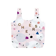 Cheers Polkadot Circle Color Rainbow Full Print Recycle Bags (s) 