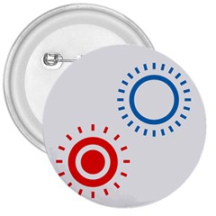 Color Light Effect Control Mode Circle Red Blue 3  Buttons