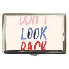Don t Look Back Big Eye Pink Red Blue Sexy Cigarette Money Cases by Mariart