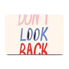 Don t Look Back Big Eye Pink Red Blue Sexy Plate Mats by Mariart