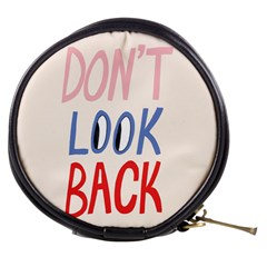 Don t Look Back Big Eye Pink Red Blue Sexy Mini Makeup Bags by Mariart