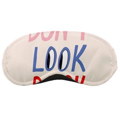 Don t Look Back Big Eye Pink Red Blue Sexy Sleeping Masks by Mariart