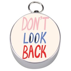 Don t Look Back Big Eye Pink Red Blue Sexy Silver Compasses by Mariart