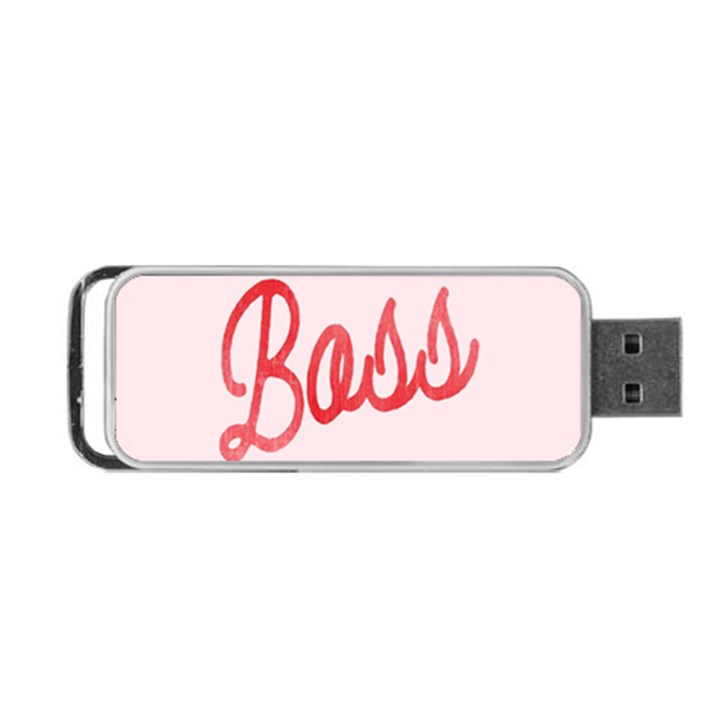 Girl Boss Pink Red Blue Sexy Portable USB Flash (Two Sides)