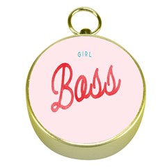 Girl Boss Pink Red Blue Sexy Gold Compasses