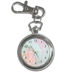 Geode Crystal Pink Blue Key Chain Watches