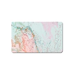 Geode Crystal Pink Blue Magnet (name Card) by Mariart