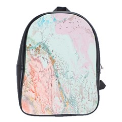 Geode Crystal Pink Blue School Bags(large)  by Mariart