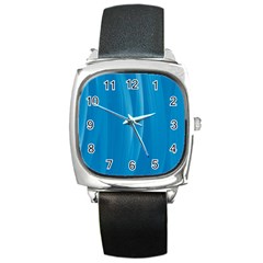 Abstraction Square Metal Watch