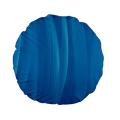 Abstraction Standard 15  Premium Flano Round Cushions