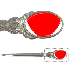 Heart Rhythm Inner Red Letter Openers by Mariart