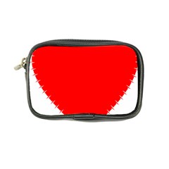 Heart Rhythm Inner Red Coin Purse