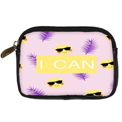 I Can Purple Face Smile Mask Tree Yellow Digital Camera Cases by Mariart