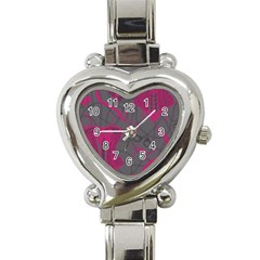 Pink Black Handcuffs Key Iron Love Grey Mask Sexy Heart Italian Charm Watch