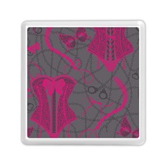 Pink Black Handcuffs Key Iron Love Grey Mask Sexy Memory Card Reader (square) 