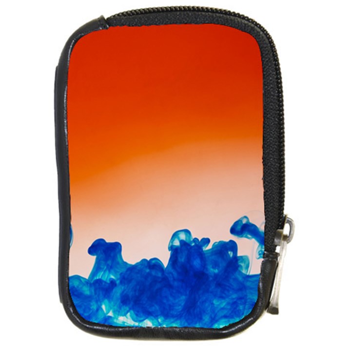 Simulate Weather Fronts Smoke Blue Orange Compact Camera Cases