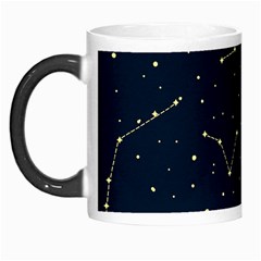 Star Zodiak Space Circle Sky Line Light Blue Yellow Morph Mugs by Mariart