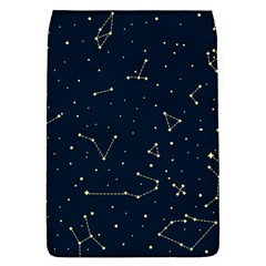 Star Zodiak Space Circle Sky Line Light Blue Yellow Flap Covers (l) 