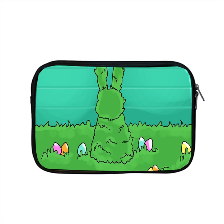 Rabbit Easter Green Blue Egg Apple MacBook Pro 15  Zipper Case