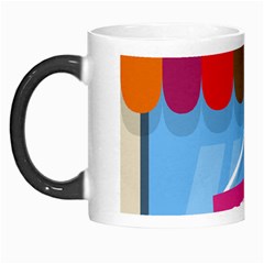 Store Open Color Rainbow Glass Orange Red Blue Brown Green Pink Morph Mugs by Mariart