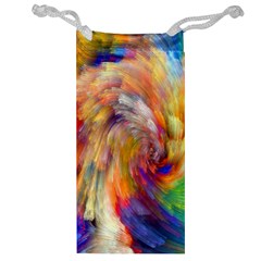 Rainbow Color Splash Jewelry Bag