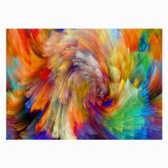 Rainbow Color Splash Large Glasses Cloth (2-Side)