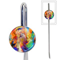 Rainbow Color Splash Book Mark by Mariart